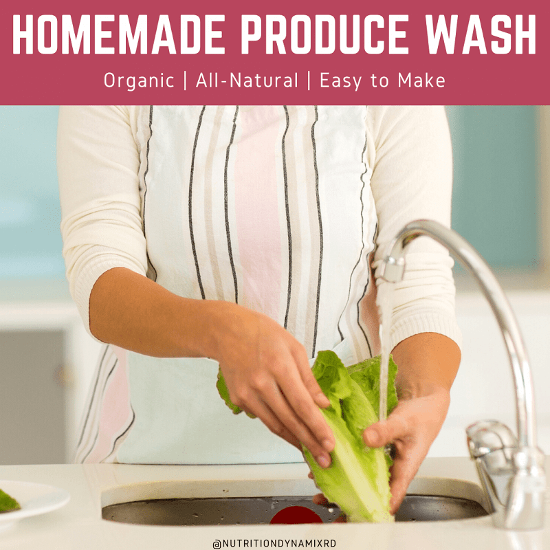 Homemade Produce Wash
