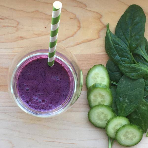 Blueberry Winter Warming Smoothie