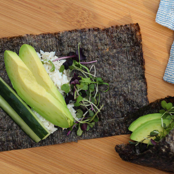 Crab & Avocado Nori Handrolls