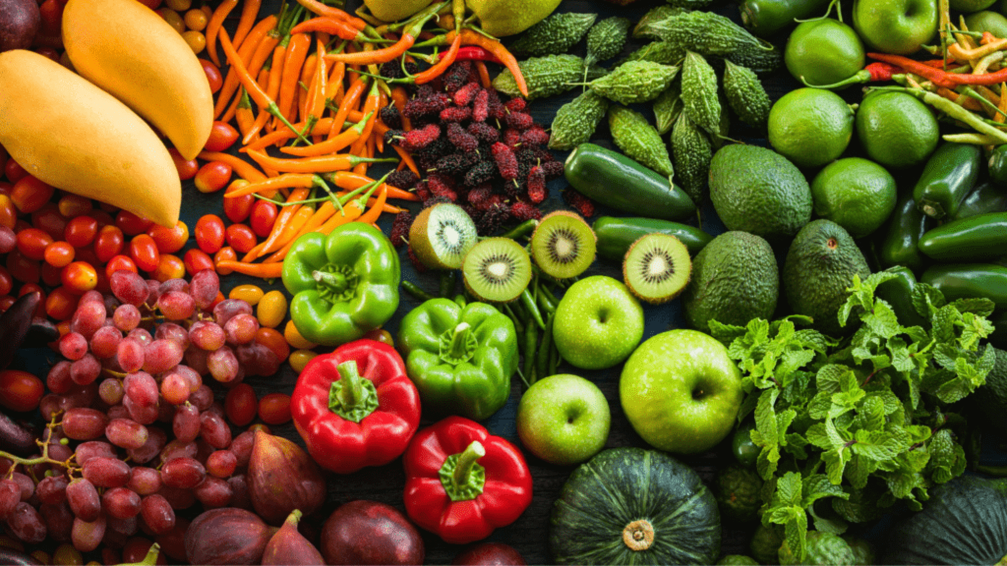 Colorful produce