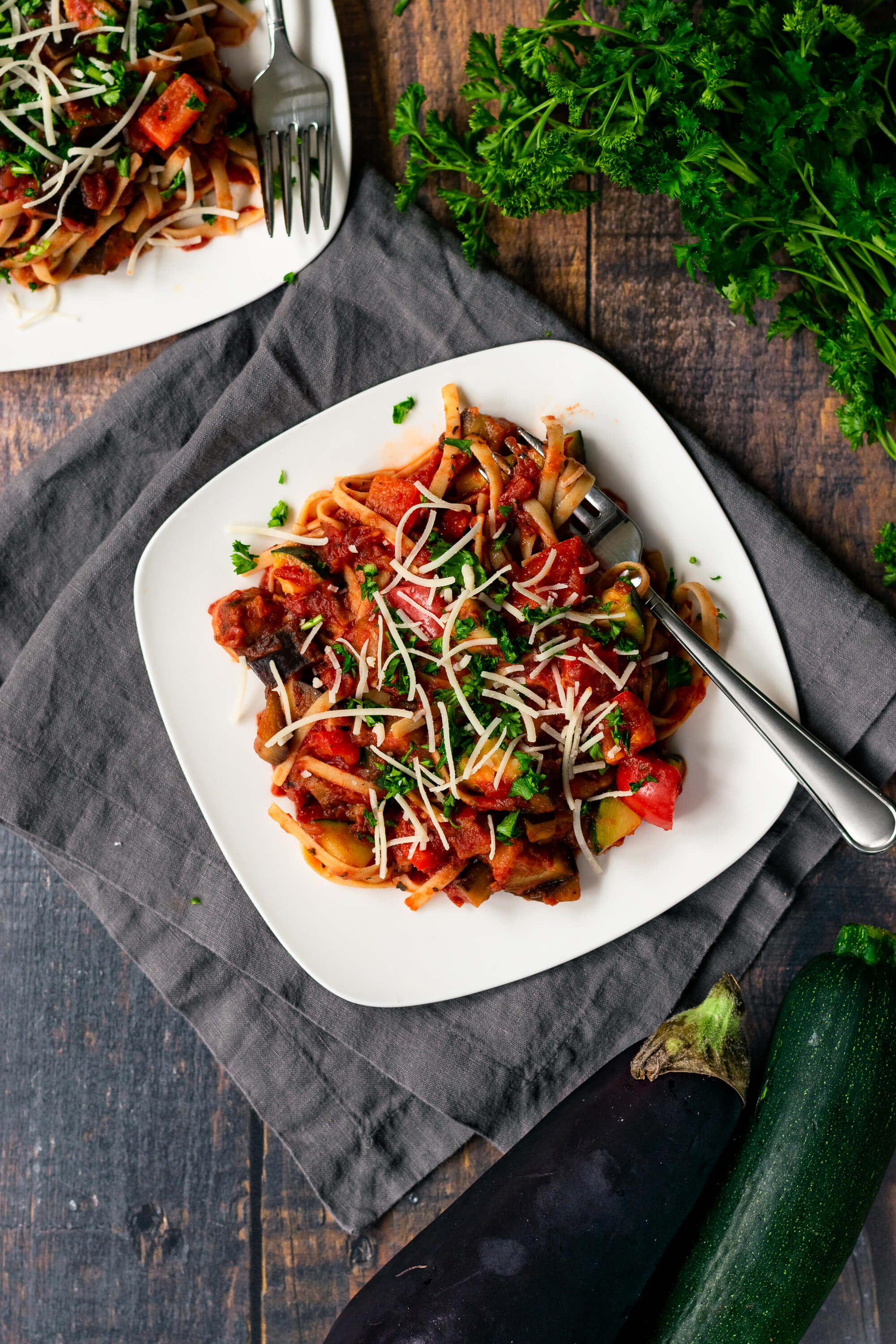 Mediterranean Pasta (Vegetarian, Gluten-Free, Low FODMAP)