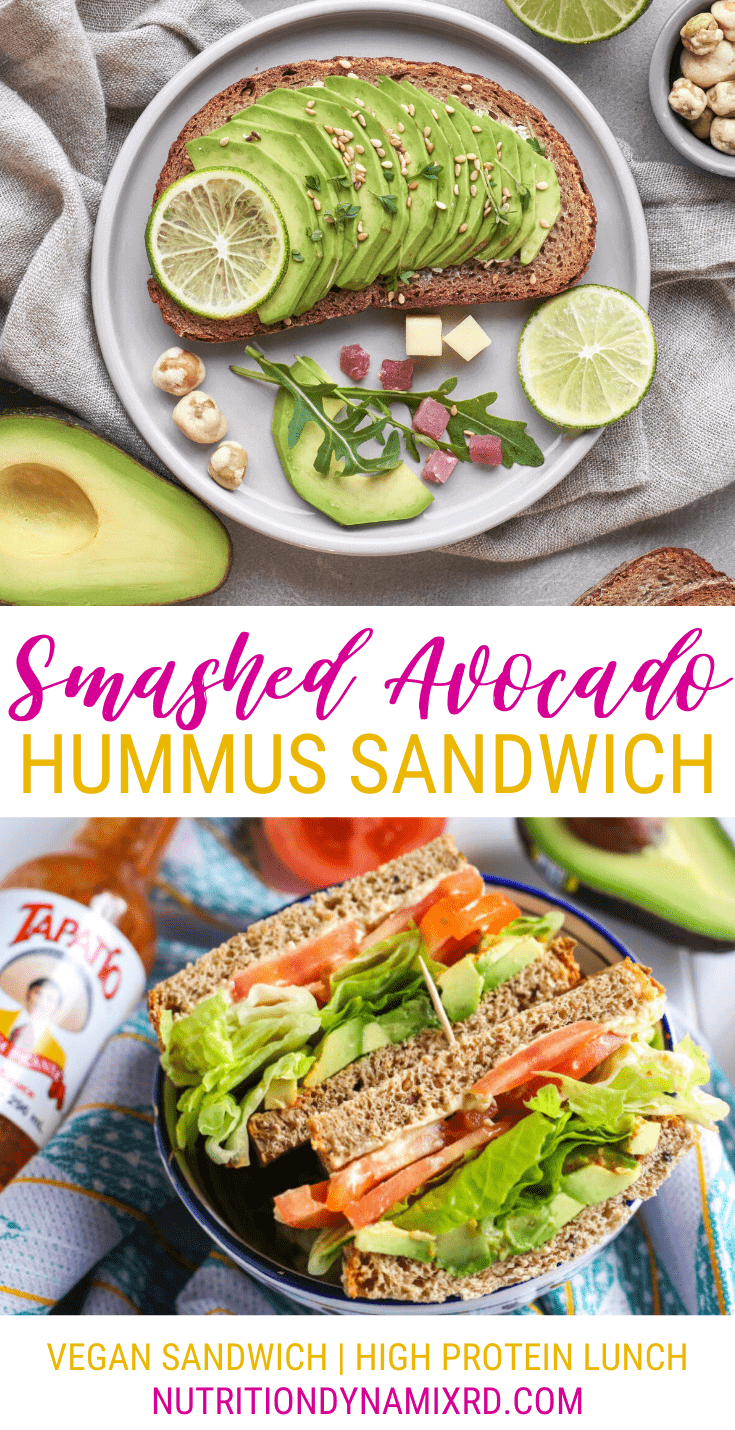 Smashed Avocado Hummus