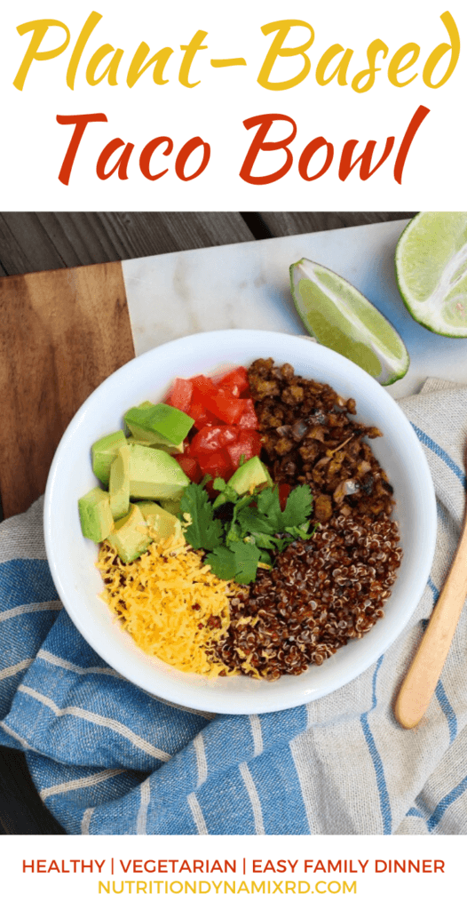 Plant based Taco Bowl