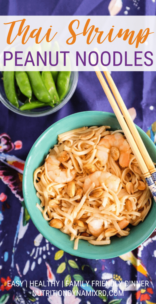 Thai Shrimp Peanut Noodles